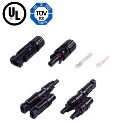 China Solar Cable PV Cable Connector For 2.5/4/6mm Cable TUV OEM Approval for sale