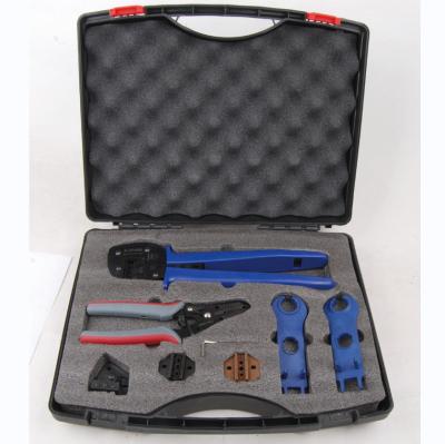 China solar toolkit including crimping pliers, cable striping, jaw, connector PV-TB-T wrench for sale