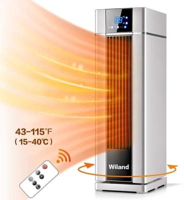 China LED Display Room Temperature Space Heater, LCD Electric Heater with Remote Control Automatic Constant Temperature, Heater Air Conditioner Fast Heater and Fan for sale