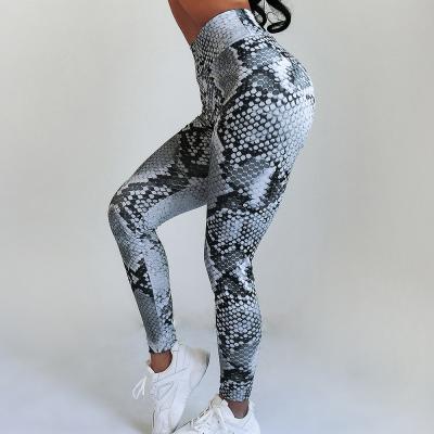 China Antibacterial high quality custom print fabric mesh workout leggings fitness apparel women beautiful plus size yoga sports pants made for sale