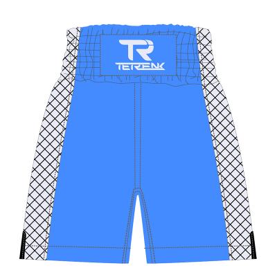 China High Elastic Custom Sublimation Printed Kick Boxing Trunks Muttahida Majlis-e-Amal Shorts for sale