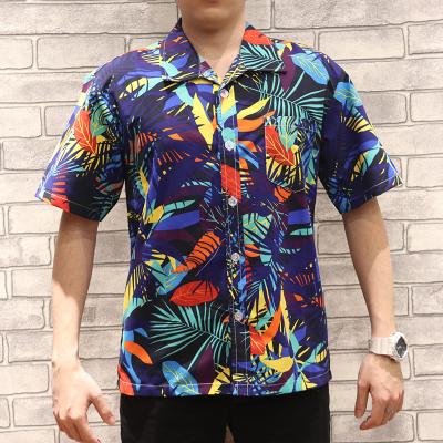 China 2019 New Customized Men's Swimwear Shirts Anti-Shrink Beach Short Men's Clothing Sublimation Printed To Wear for sale