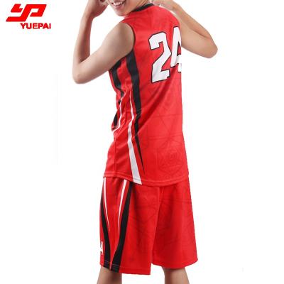 China Factory Custom Sublimation Sportswear Basketball Tank Tops Antibacterial In Quick Dry for sale