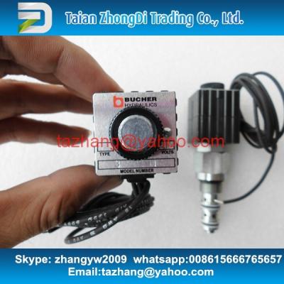 China BUCHER HYDRAULICS original Solenoid valve coil EMDV-08-N-3M-0-24DL for sale