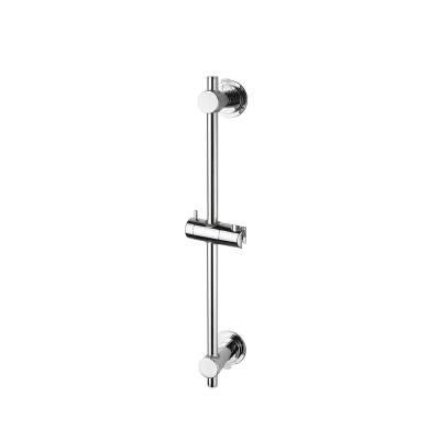 China Modern Bathroom Factory Direct Selling Chrome Shower Rail Stainless Steel Slide Rail Shower Rail Bar Wall Mounted Set for sale