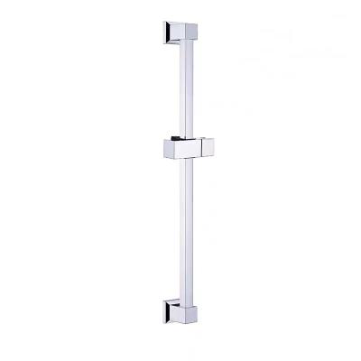 China Modern Handheld Adjustable Stainless Steel Shower Holder Slider Bathroom Accessories Support Sliding Bar for sale