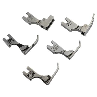 China Factory 5Pcs/Set Industrial Sewing Machine Presser Foot All Steel Presser Foot P363 P35 P36N P36LN S518NS for sale