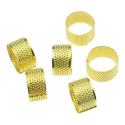 China Gold Iron Ring Sewing Iron Thimble for sale