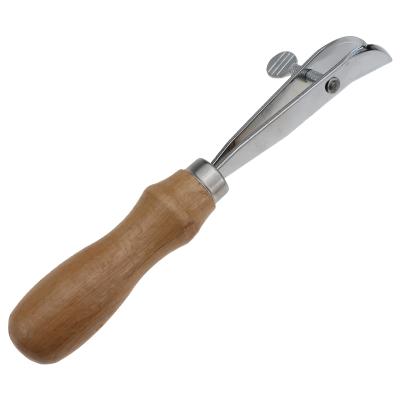 China Eco-friendly DIY Handmade Leather Craft Tools Adjustable Leather Edge Creaser Skiving Tool for sale