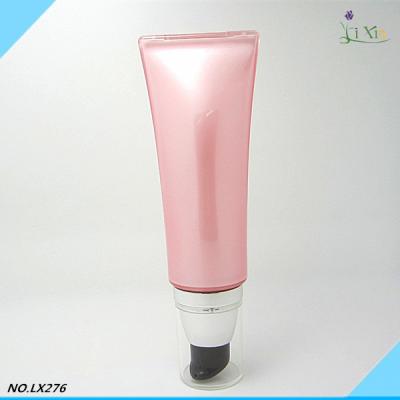 China Cosmetics customized white plastic cosmetic soft bb cream airless pump tube 15ml, 30ml 50ml high quality airless pump tube for sale