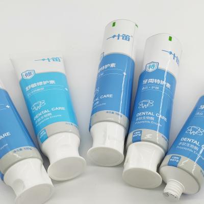 China Cosmetic Private Label Toothpaste Tube Toothpaste Tube Offset Printing Aluminum Laminated Packaging Plastic Tubes for sale