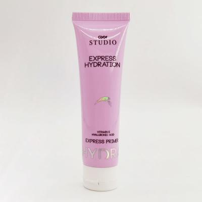 China New Product 30ml Hand Rose HDPE Cream Soft Tube Cosmetic Plastic Soft Tube With Flip Top Cap for sale