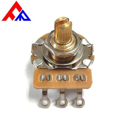 China Weld Hook 24mm Metal Shaft Turning Adjustable Potentiometer Carbon Film Potentiometer for sale