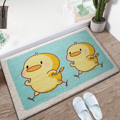 China Cardboard Washable Custom Design Pashmina Carpet Cover Floor Door Mat Rugs For Living Room Door for sale