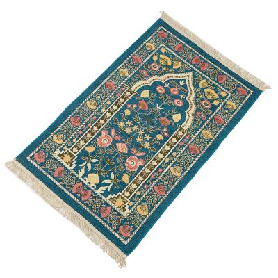 China Wholsale Anti-Slip Prayer Blankets Carpet Muslim Prayer Mat Muslim Islamic Praying Mat à venda