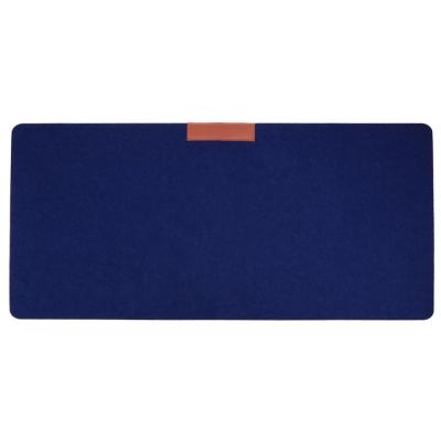 China Durable Modern Design Office Personal Computer Color Pad Customized Durable And Felt Desk Mat for sale