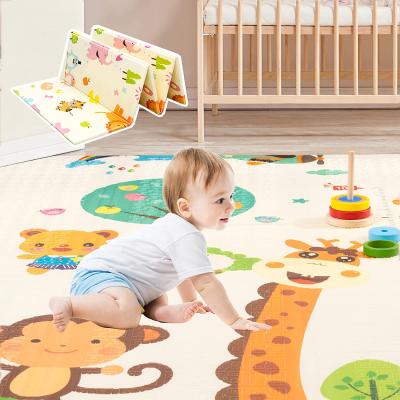 China Toy Out Door And Indoor Mergren Educational Portable Baby Play Mat,XPE Foam Floor Waterproof Soft Baby Crawling Mat Non-Toxic BPA Free for sale