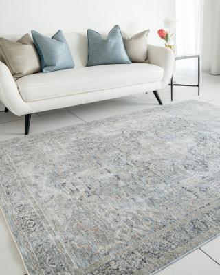 China Stain Resistant Custom Vintage Area Rug Rugs Large Living Room Bedroom Luxury Oriental Hand Tufted Carpet Persian Rugs for sale