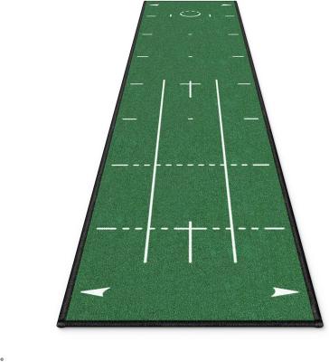 China Indoor/Outdoor Factory Custom Design New Golf Hitting Mat Golf Practice Mat Mat For Indoor Golf Mat Office for sale