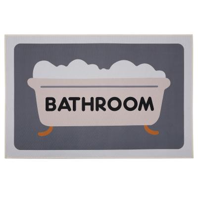 China Non-Slip Anti-Slip Absorb Water Bath Mat Cartoon Bathroom Carpet Kitchen Bedroon Floor Mat And Cover for sale