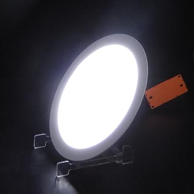 China High brightness aluminum frameless led panel pot lights 3w 6w 9w 12w 18w 24w round led panel light for sale