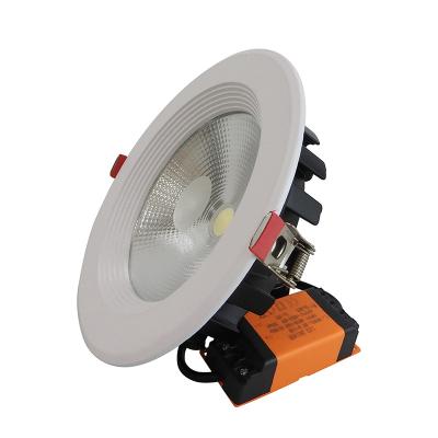 China Downlights Down Light Commercial Light Fixture With Indoor Drop Style Side Mirror Round SASO Cob Recessed Downlight for sale