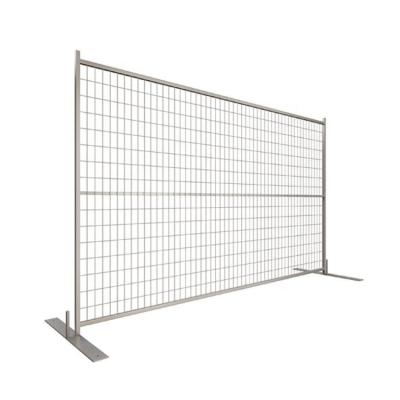 China Easily Assembled Hot Dipped Galvanized Metal Construction Fencing Temporary Fence Heras Fencing for sale