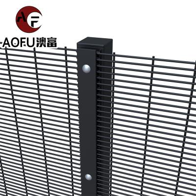 China Surplus Wire Mesh Electrified Airport Easily Assembled Anti-Climb Galvanized High Security Fencing Price 358 Mesh Prison Security Fence for sale