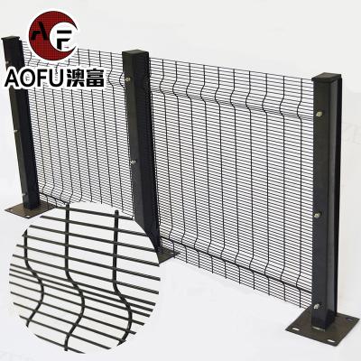 China High Quality Easily Assembled Customized Electrified Welding Fence Anti Climb 358 Fence Wire Mesh Fence Clearvu High Security Prison Panels for sale