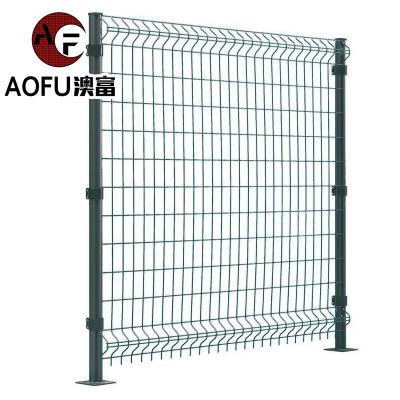 China Easily Assembled Factory Manufacturer PVC Coated 3d Hot-dipped Galvanized Welded Wire Mesh Bending Fence For House 3d Garden Fence Panels for sale