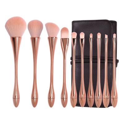 China Smudge Brush Travel Makeup Brush Set 24 Pieces Pink Makeup Brush Set Makeup Brushes for sale