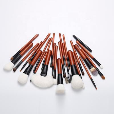 China Angular Blush Professional Grade Makeup Brushes Wooden Makeup Brush Makeup for sale