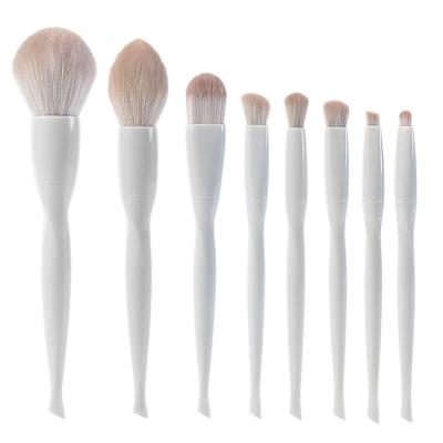 China 2021 Purple Flat Brush Makeup Brush Best Makeup Brush Set Makeup Brush Set for sale