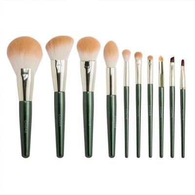 China Angular Blush Professional Wholesale Makeup Brush Set Private Label Makeup Brushes for sale