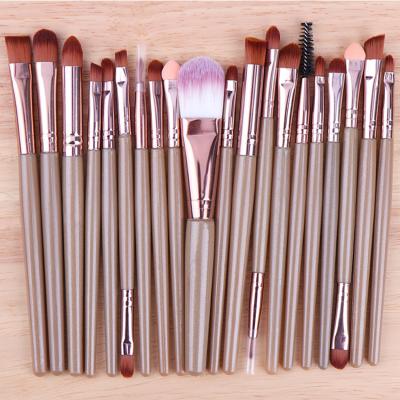 China Angular Blush Custom Makeup Brushes With Logo Black Bling Pink Makeup Brush Set Long Handle Makeup Brush for sale