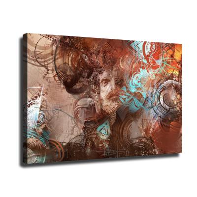 China Waterproof+Eco-friendly Painted Abstract Oil Painting For Living Room Home Office Decor Canvas Paintings Wall Art for sale