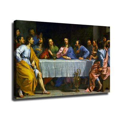 China Waterproof+ECO-Friendly Modern Famous Christian Art Poster Jesus Canvas Oil Custom Figure and Wall Print Christ Painting Portrait for sale