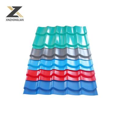 China Fob Term Prepainted 0.47mm Zinc Coated Galvanized Steel Strip Corrugated Roofing Tiles for sale