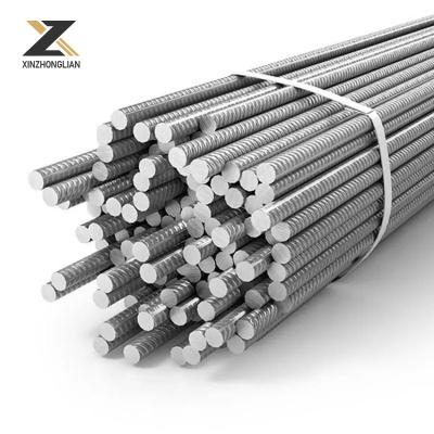 China HRB400 HRB500 10 mm 12 mm Rebar de acero Barras de acero deformadas Varillas de hierro para la construcción en venta