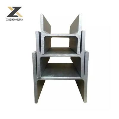 China DIN Standard Q235 Q355 Hot Dipped Cold Rolled Steel Beam Angle Bar Carbon Section Steel Channel Beam U Beam I Profile Steel H Beam for sale