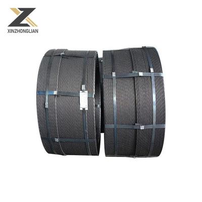 China 1.0mm-120mm Wire Strand PC Strand Steel Wire Rod Carbon Steel Wire Strand Spring Wire Strand 15.8mm for sale