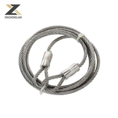 China 1.0mm-120mm Elevator Galvanized Steel Wire Rope with Smooth Surface for sale