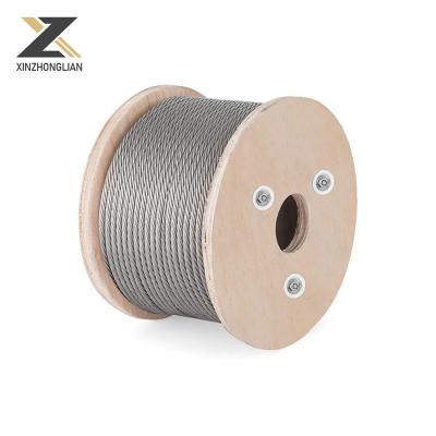 China PE Coated Stainless Steel Wire 304/304L/316/316L Wire Rope Rod Strand Non-alloy GB Standard for sale