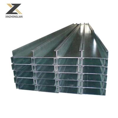 China Q235 Hot Rolled Carbon Mild Structural Steel U Channel C Channel Steel for sale