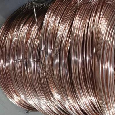 중국 Custom Width Brass Copper Alloy Red Copper Wire with Silver Coating High Purity 99.99% 고순도 99.99% 은 은 코팅으로 된 붉은 구리 와이어 판매용