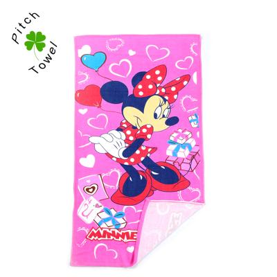 China Hot Selling QUICK DRY Microfiber Printed Quick Dry Sand Free Beach Towel With Custom Logo for sale