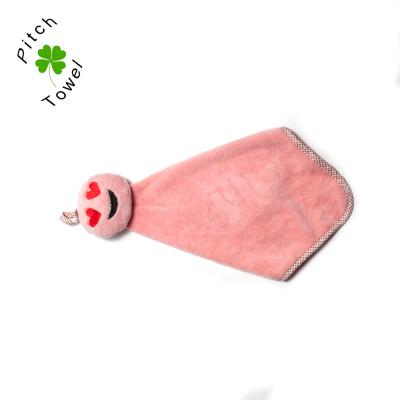 China Custom Made Coral Fleece Compressed Microfiber Printing Tea Towel Dish Towel for sale