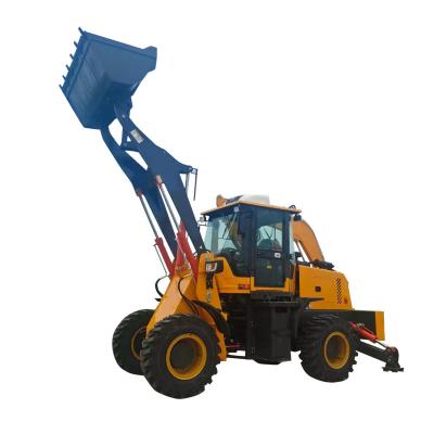 China Farm Chinese New Cheap Price 2 t 3 t Small Articulated Excavator Wheel Loader With Backhoe for sale