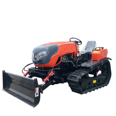 China Farm Best Quality 50hp 60hp Dual Use Of Water And Drought Cultivators Mini Tractor With Rotary Tiller for sale