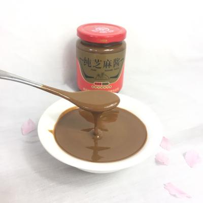 China wholesale instant toasted sesame paste tahini sauce bulk for sale